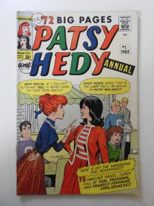 Patsy and Hedy Annual #1 (1963) FR/GD Condition! 3 in spine split