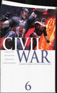Civil War #6 (2006) Captain America