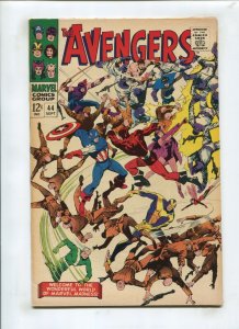 AVENGERS #44 (7.5) VALIANT ALSO DIE 1967