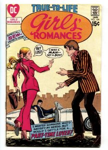 GIRLS' ROMANCES #154 comic book 1971-DC ROMANCE G/VG