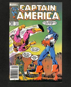 Captain America #303 Newsstand Variant