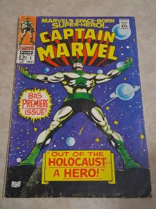 Captain Marvel #1 (1968) Fine Quality