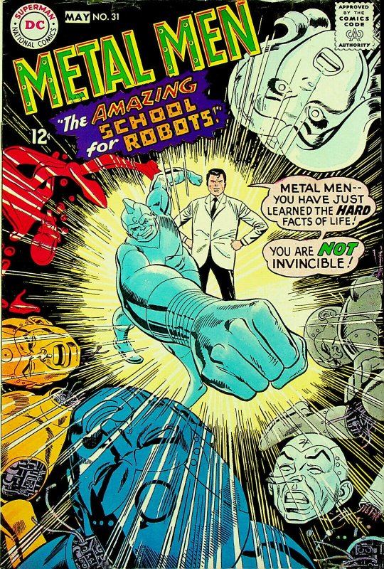 Metal Men #31 (Apr - May 1968, DC) - Very Good 