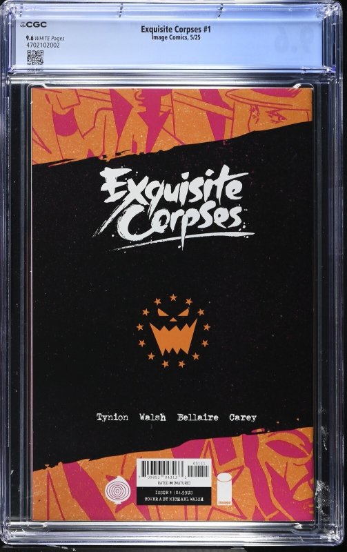 (2025) EXQUISITE CORPSES #1 VARIANT COVER ‘A’ COVER 1st Print! CGC 9.6!