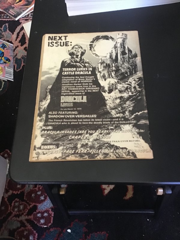 Dracula Lives #5 (1974) mid-grade! Vampires! Dracula! VG/FN