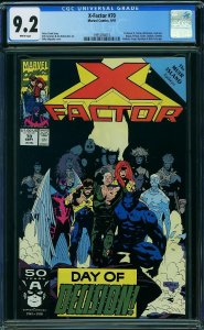 X-Factor #70 (1991) CGC 9.2 NM-