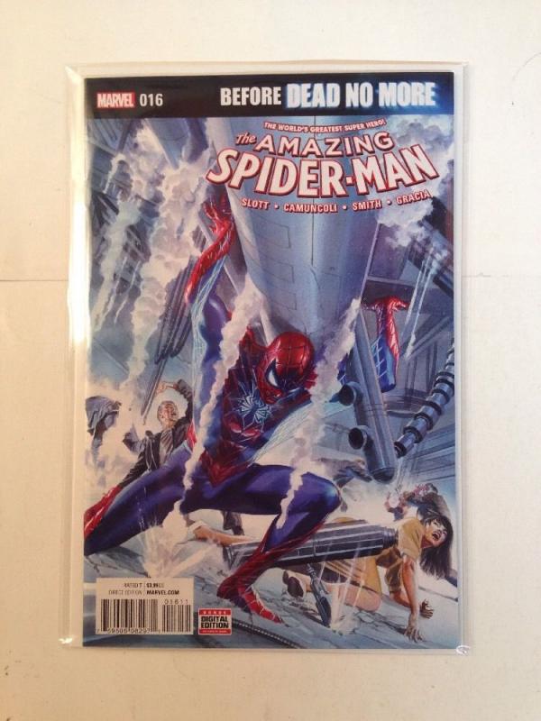 Amazing Spider-man 16 Near Mint Slott Ross