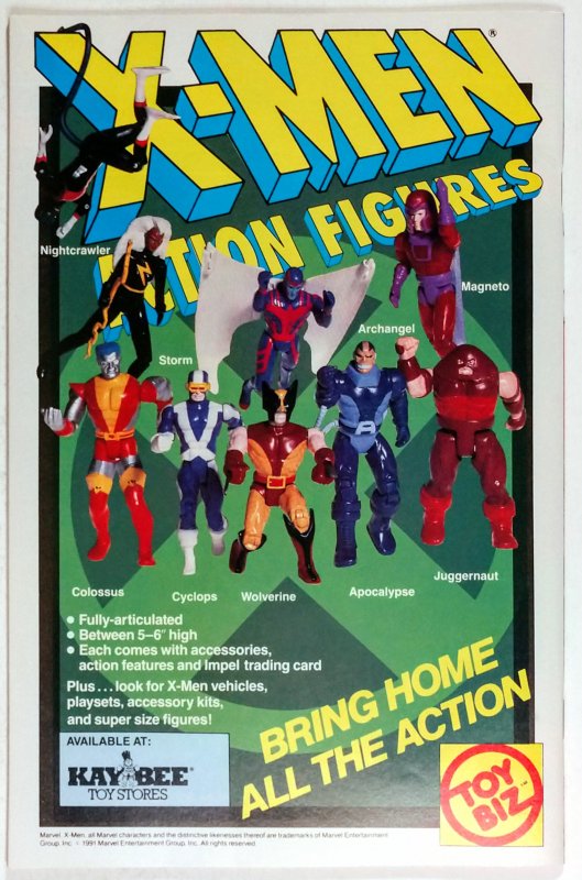 X-Men #1 Cover A (1991) 1st App of Blue, Gold and Acolytes Teams