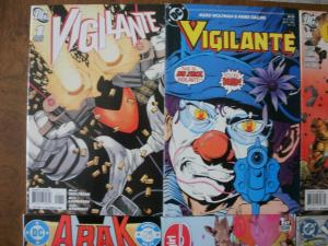 6 DC Comic Book: VIGILANTE #1 15 DOOM PATROL #8 ARAK #24 SHADE GIRL #1 NEXT #5
