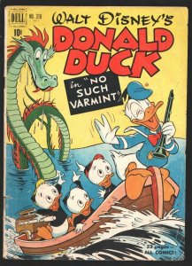 Donald Duck-Four Color Comics #318 1951-Dell-No Such Varmint-Carl Barks art-G