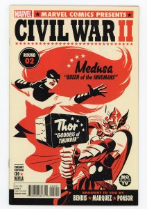 Civil War II #2 Brian Bendis Iron Man Michael Cho Variant NM