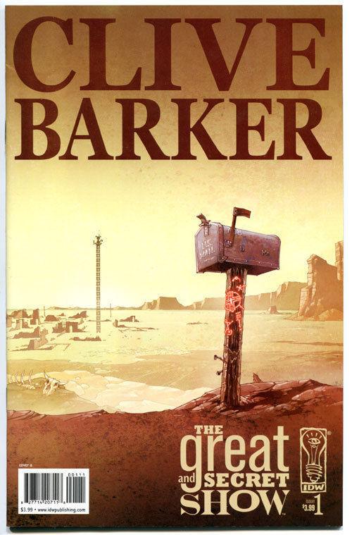 CLIVE BARKER - The GREAT and SECRET SHOW #1, VF+, 2006,more Horror in our store