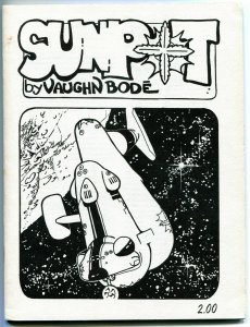 SUNPOT #1, VF,  Vaughn Bode, w/ poster,Underground, 1971, 1st, more UG in store