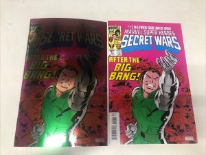 Marvel Super Heroes Secret Wars (2025)#12 (VF/NM) Facsimile Edition Foil Regular