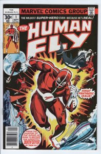 HUMAN FLY#1 - 7.5 - WP - Spider-Man