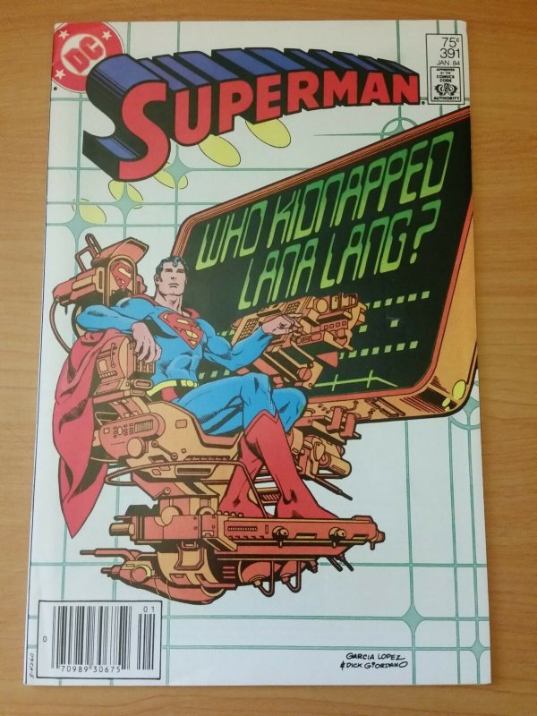 Superman #391 ~ VERY FINE - NEAR MINT NM ~ 1984 DC COMICS