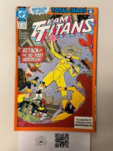 Team Titans #2 VF+ DC Comics comic book 22 JW53