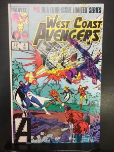 West Coast Avengers #4 Direct Edition (1984)nm