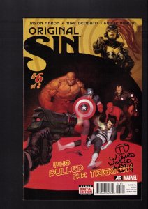 Original Sin #6 - SIGNED BY JULIAN TEDESCO! (9.0/9.2) 2014