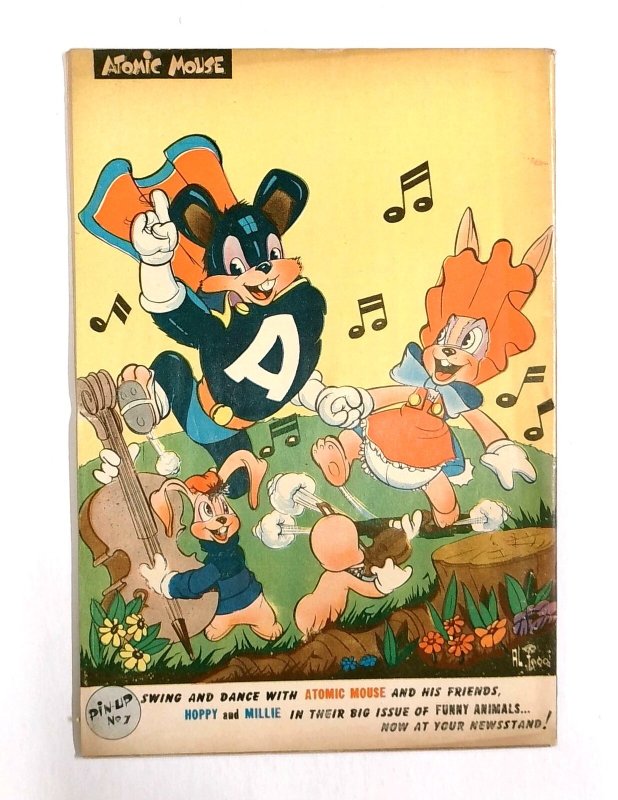 Atomic Mouse  #7   1954 -  early  Charlton Publications - Animal Humor from the