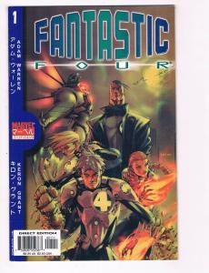 Fantastic Four # 1 NM Marvel Mangaverse Comic Book Dr Doom Human Torch S80