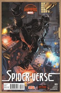 Spider-Verse #3 (2015) - Nick Bradshaw Cover