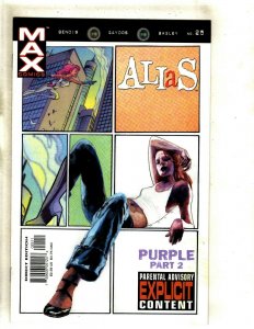 Lot Of 7 Alias Marvel MAX Comic Books # 22 23 24 25 26 27 28 Brian Bendis RP6