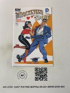 The Rocketeer & The Spirit Pulp Friction # 1 NM- Variant Cover IDW Comics 8 J227