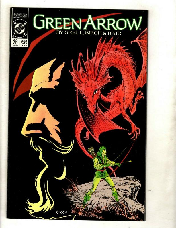 Lot Of 12 Green Arrow DC Comic Books # 18 25 26 27 29 30 31 32 34 35 36 37 JF30