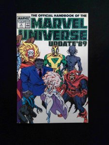 Official Handbook of the Marvel Universe Update '89 #3  MARVEL Comics 1989 VF-