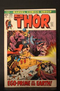 Thor #202 (1972) High-Grade VF 1st Ego Prime Wow! Lady Sif!
