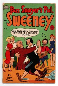 Buz Sawyer's Pal Sweeney #5 - cartoon - Standard Publishing - 1949 - VG