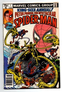 The Spectacular Spider-Man King-Size Annual #1 newsstand - 1979 - VF