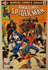 AMAZING SPIDER-MAN #202 7VF- 7.5 PUNISHER APPEARANCE NEWSSTAND 1980