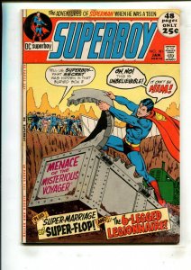 SUPERBOY #181 (4.0) MENACE OF THE MYSTERIOS VOYAGER!! 1972