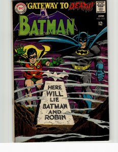 Batman #202 (1968) Batman and Robin