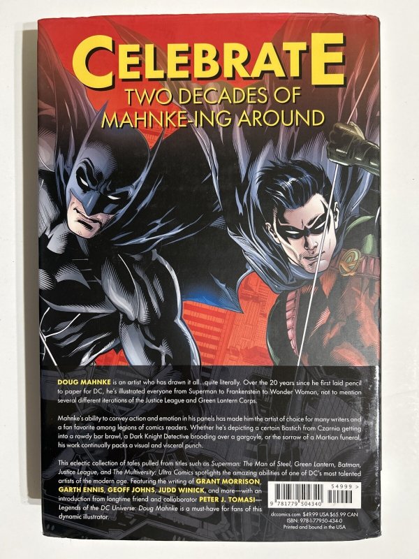 Legends of the DC Universe Doug Mahnke HC EX-LIBRARY READER COPY