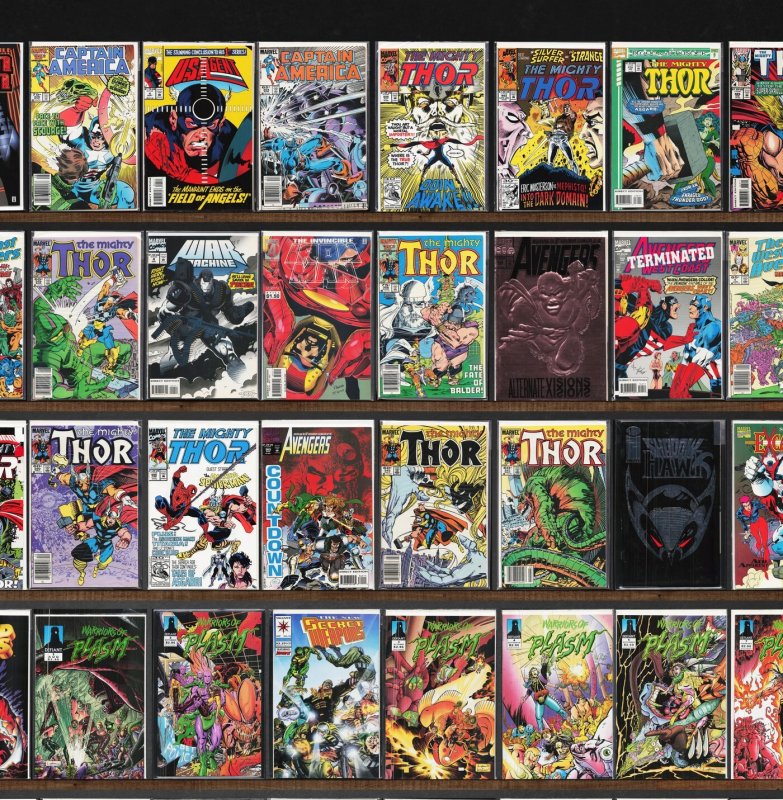 Huge Lot 150+ Comics with The Mighty Thor, Iron Man, Thor & More!