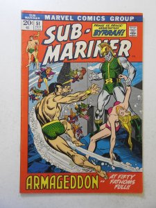 Sub-Mariner #51 (1972) FN- Condition! moisture stain