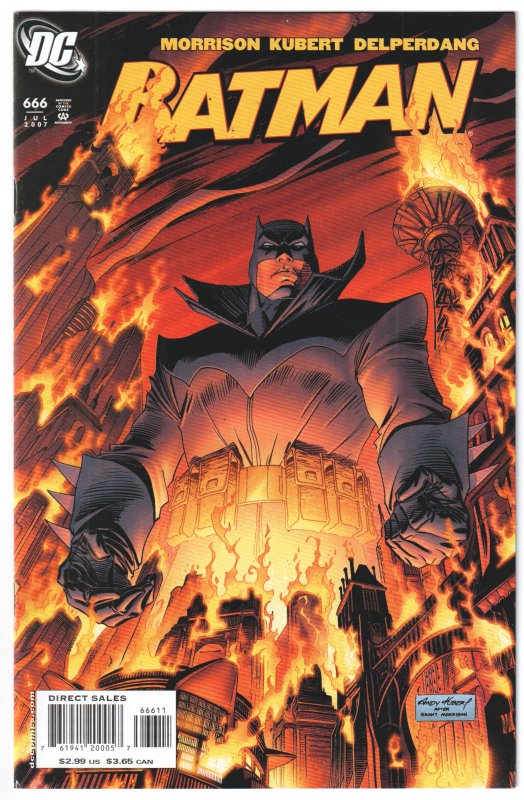 Batman #666 (2007) Batman [Key Issue]