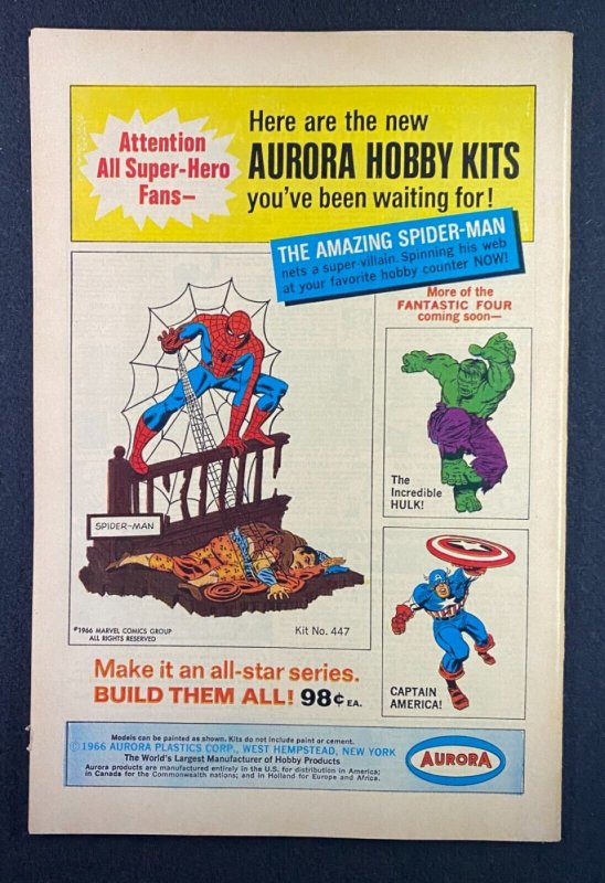 Avengers (1963) #36 VF (8.0) Black Widow Hawkeye Goliath Don Heck un