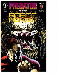 Predator Vs. Magnus Robot Fighter COMPLETE Valiant & DH Comics Series # 1 2  J68