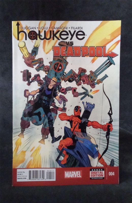 Hawkeye vs. Deadpool #4 2015 Marvel Comics Comic Book