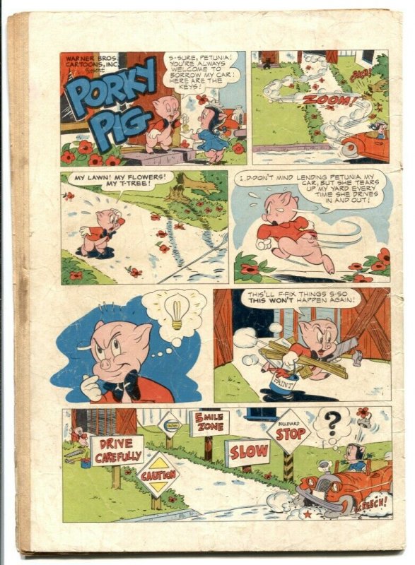 Porky Pig The Isle of Missing Ships. -Four Color Comics #385 G