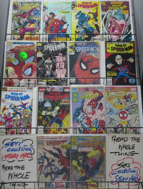 WEB OF SPIDER-MAN MEGA-SAMPLER! 46 ISSUES! Spidey's 3rd series- Vulture,Doc Ock!