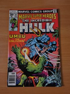 Marvel Super-Heroes #64 ~ VERY FINE - NEAR MINT NM ~ 1977 Marvel Comics