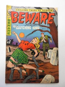 Beware #14 VG- Condition Pre-Code Horror! ink fc