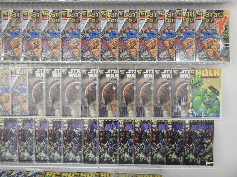 Huge Lot 180+ Wizard 1/2's, Stickers, and Various books! Avg VF+ Condition!