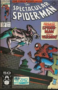 The Spectacular Spider-Man #179 Direct Edition (1991) - NM