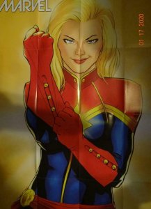 CAPTAIN MARVEL Promo Poster, 24 x 36, 2013, MARVEL Unused more in our store 527